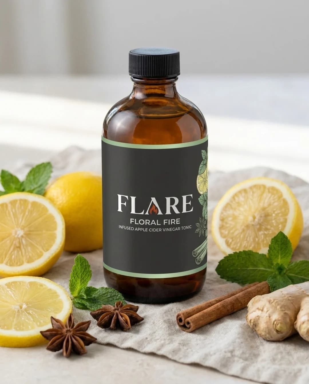 Bottle of Flare Floral Fire